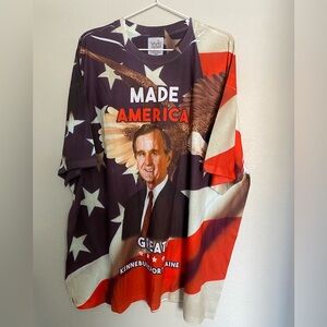 Vivid Sportswear MAGA Shirt, Red White and Blue Politics Trump USA 3X or XXXL